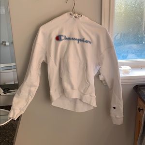 white champion hoodie